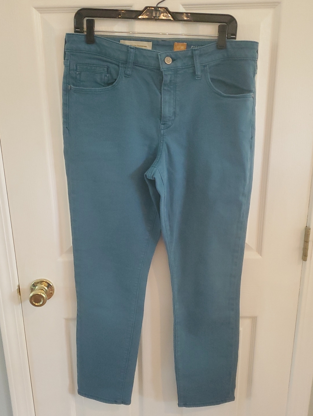 Pilco Women’s Teal Stretch Jeans